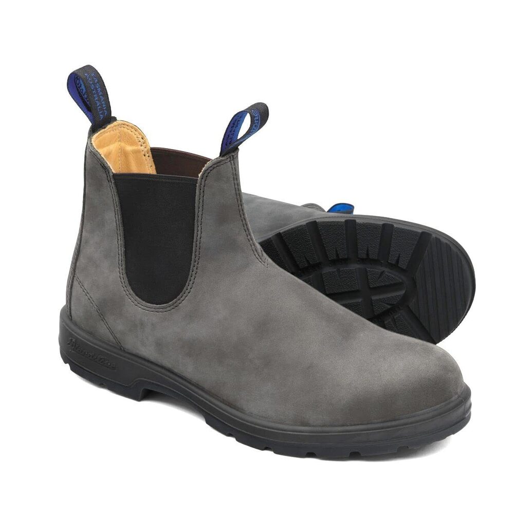 BLUNDSTONE UNISEX DRESS SERIES 1308 CHELSEA BOOTS FOR MEN AND WOMEN, WIDE CHISEL - Picture 4 of 6